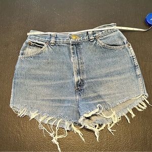 Vintage wrangler cut offs
